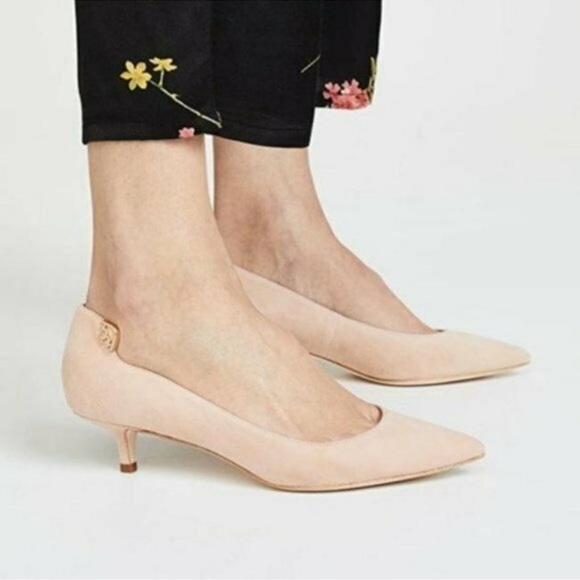 Tory Burch Elizabeth Pointed Toe Pump Heels Size 6.5 - Picture 1 of 16